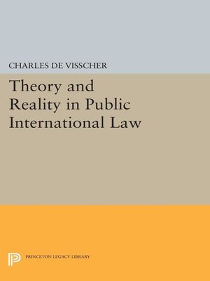 cover image of Theory and Reality in Public International Law